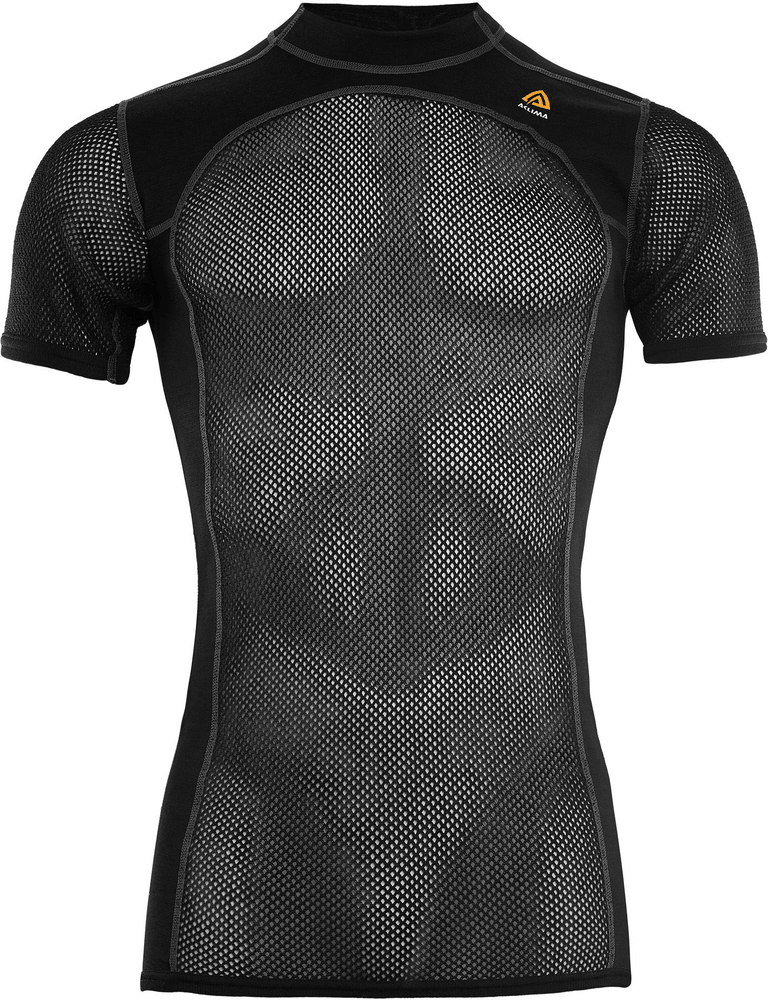 productImage: Aclima WoolNet T-Shirt Man Jet Black