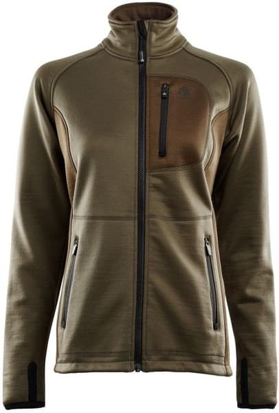 productImage: Aclima W's WoolShell Jacket Capers/Dark Earth