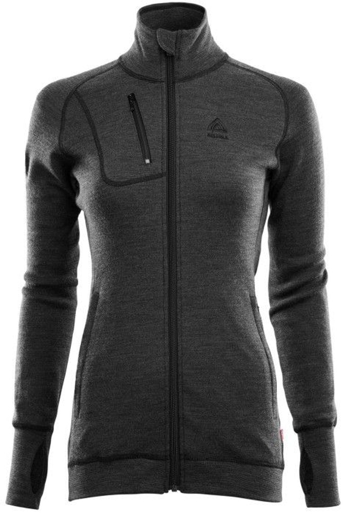 productImage: Aclima DoubleWool Jacket Woman Marengo/Jet Black