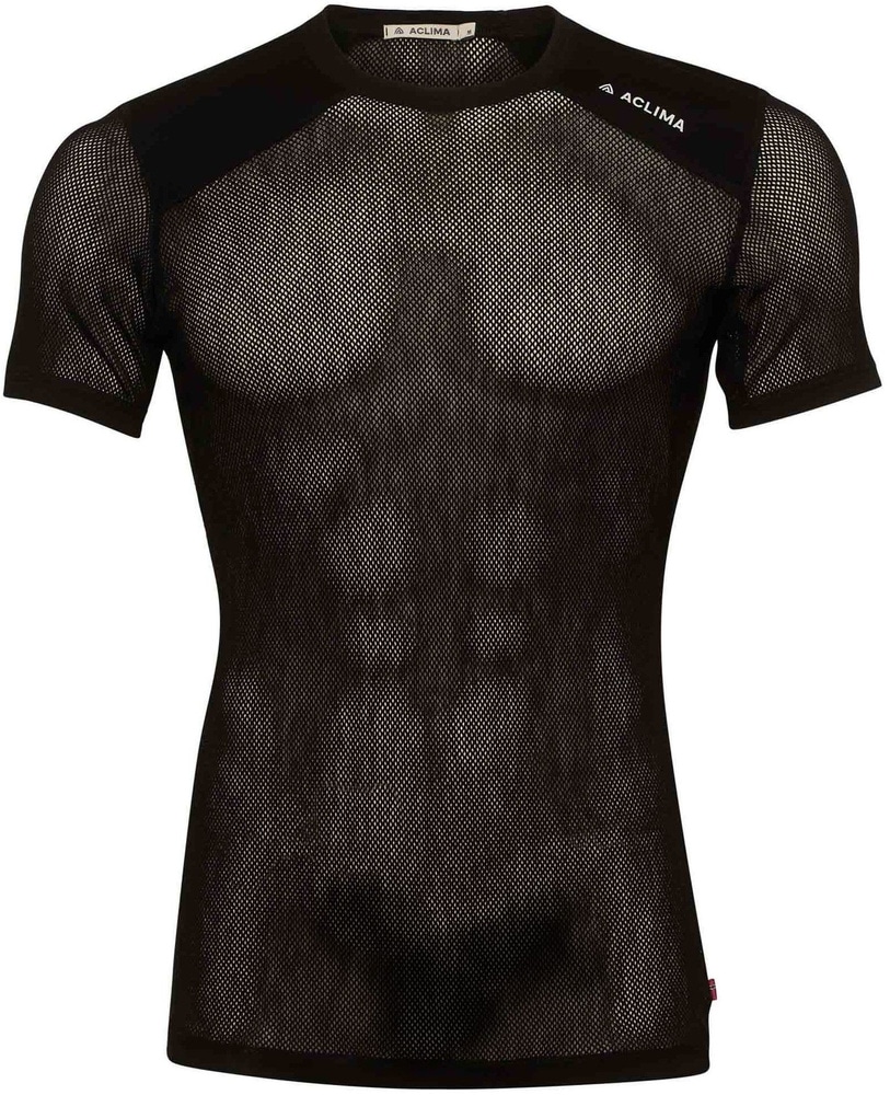 productImage: Aclima M's WoolNet Light T-Shirt Jet Black