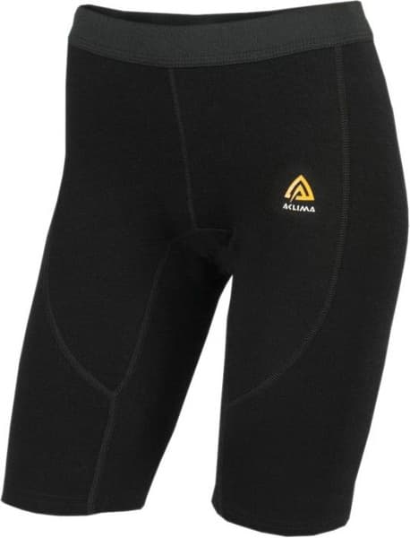 productImage: Aclima W's WarmWool Shorts Long Jet Black
