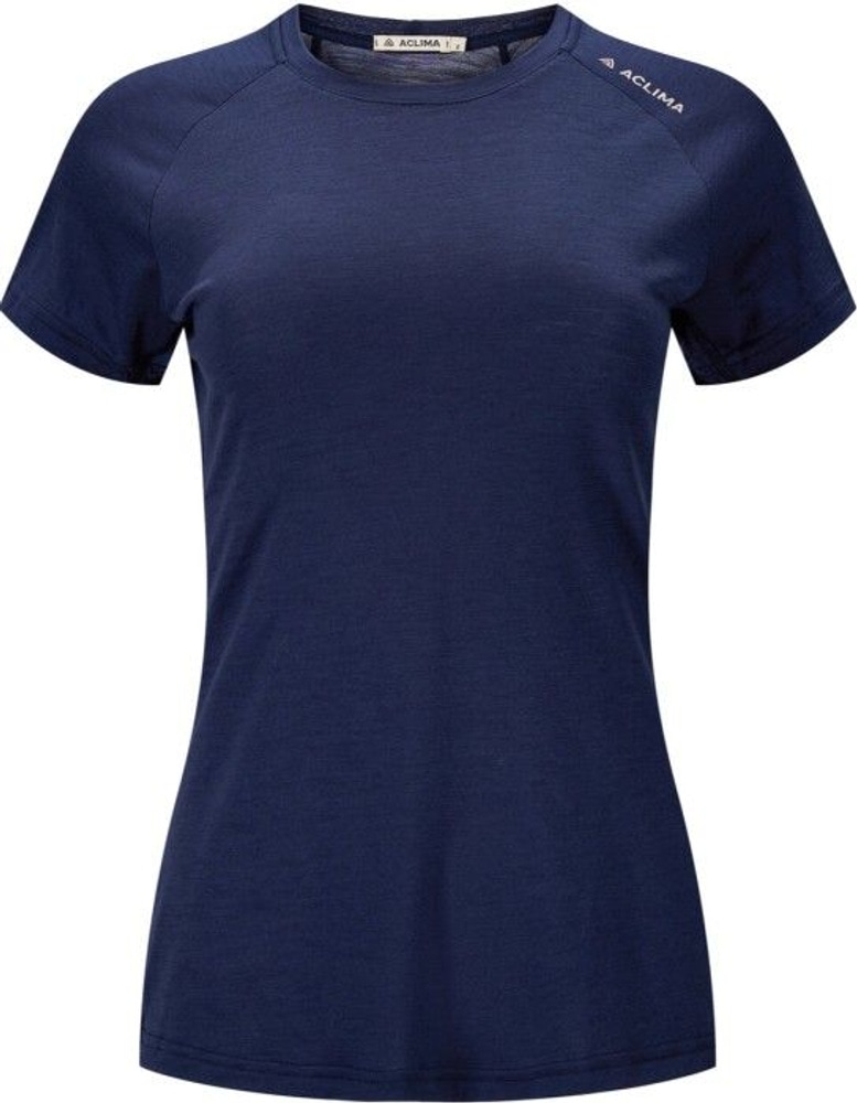 productImage: Aclima LightWool 140 Trail Tee W's Navy Blazer