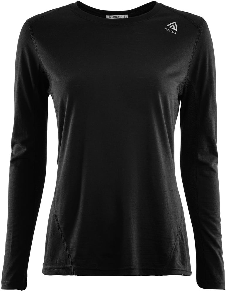productImage: Aclima W's Lightwool Sportshirt Jet Black