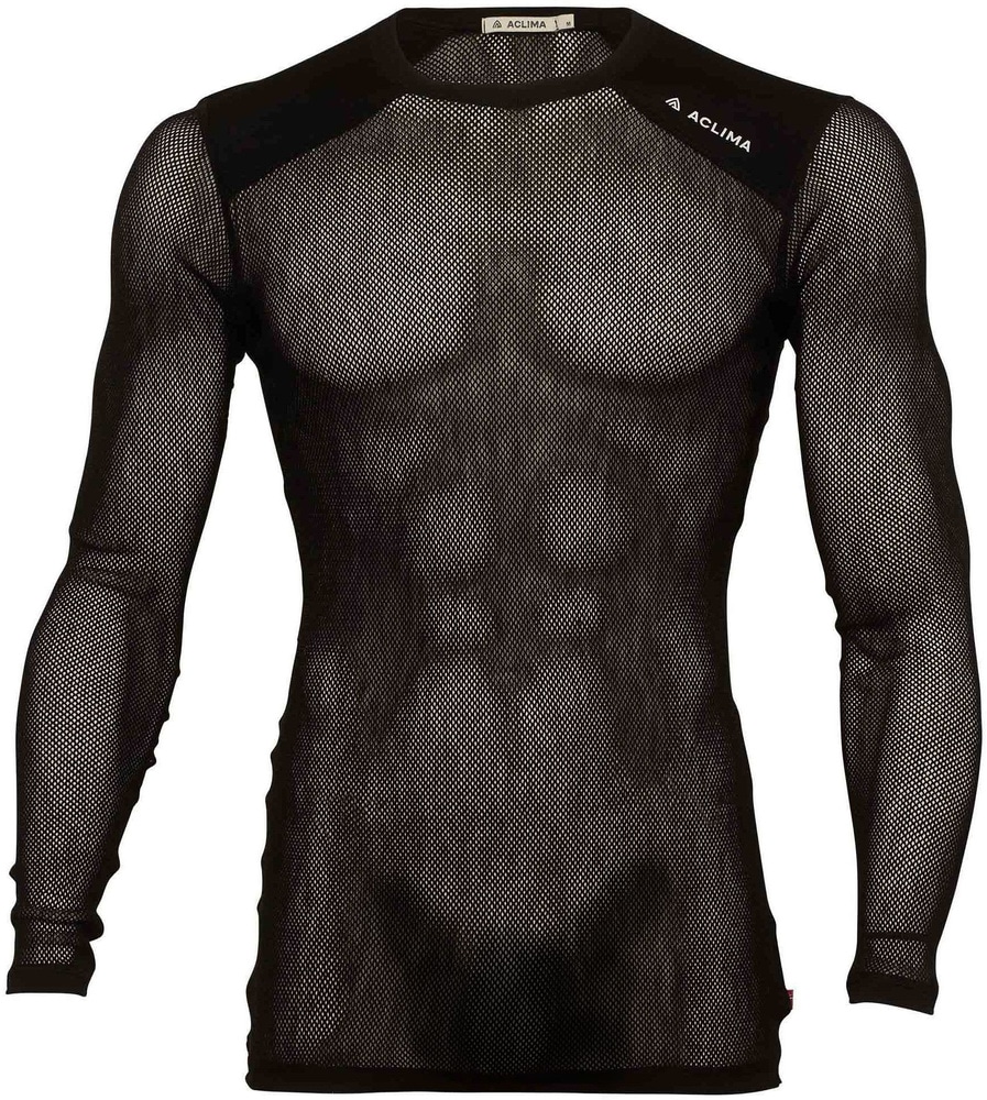 productImage: Aclima M's WoolNet Light Crewneck Jet Black