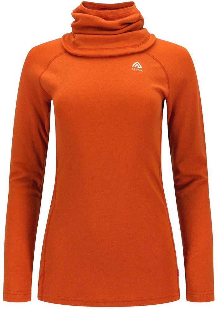 productImage: Aclima WarmWool Hoodsweater V2 W's Gold Flame