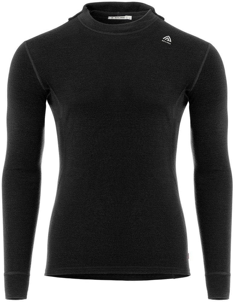 productImage: Aclima WarmWool Hoodsweater V2 Man Jet Black