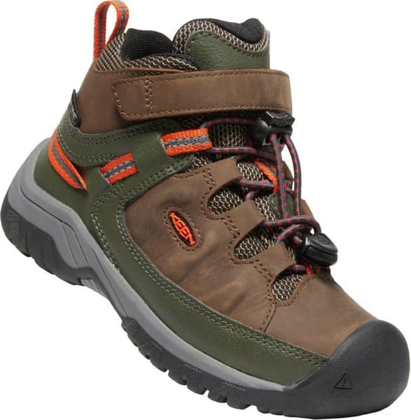 productImage: Kids Targhee Mid Waterproof Dark Earth/Forest Night