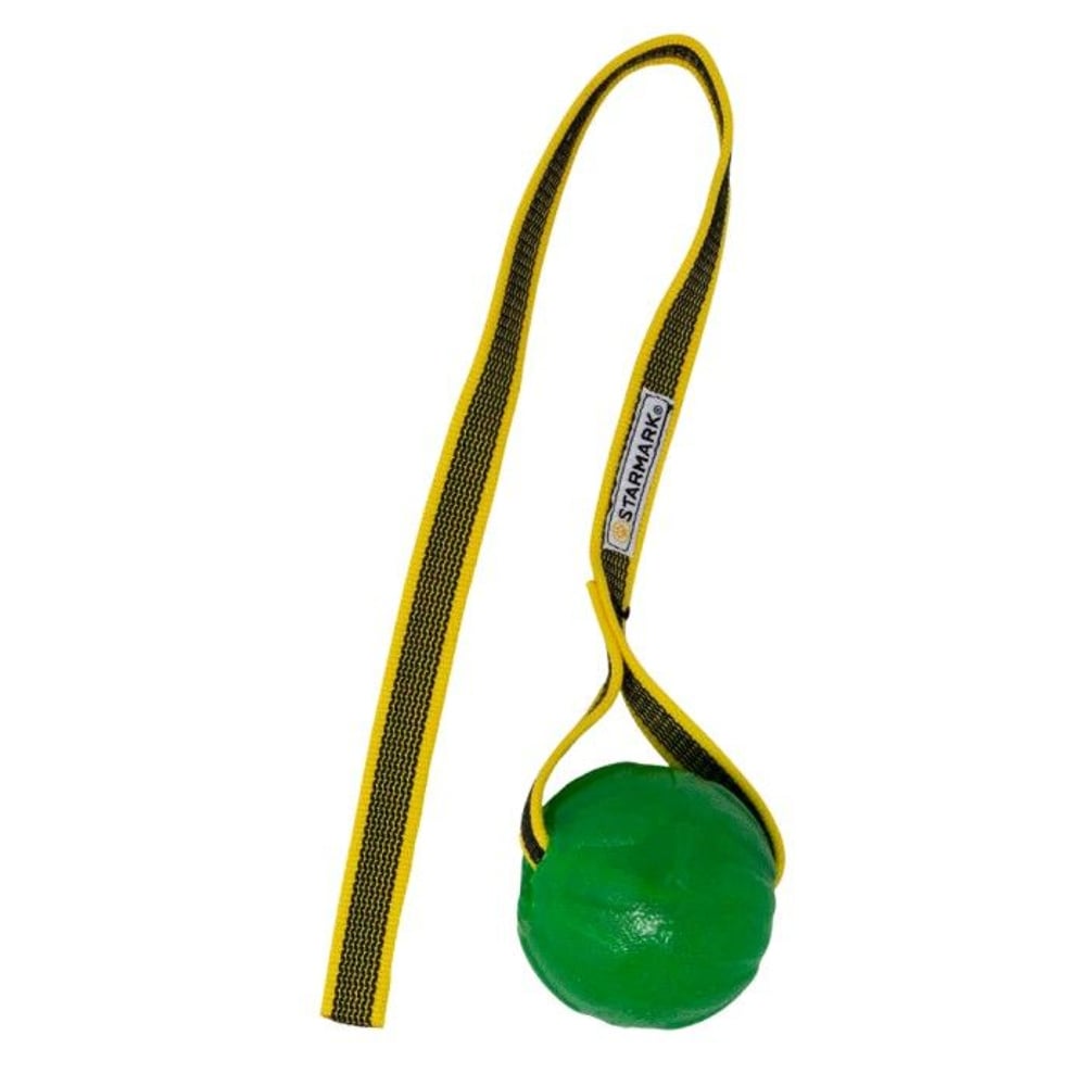 productImage: Starmark Gripcord Chew Ball Long M