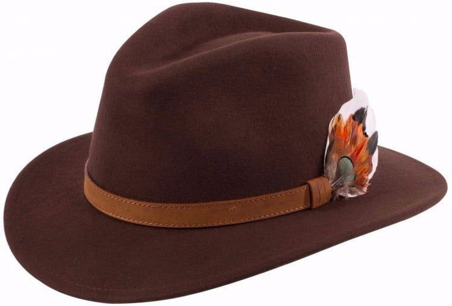 productImage: Richmond Felt Hat Brown