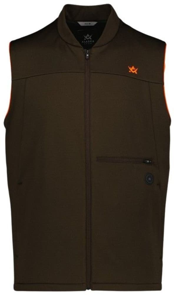 Alaska 1795 Heat System Hunter Vest – Hunter Vest i brunt
