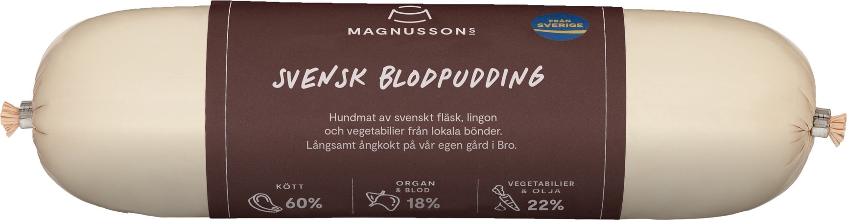productImage: Magnussons Ångkokta Svensk Blodpudding 650 g