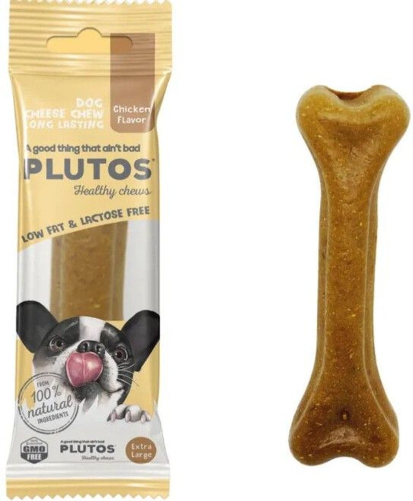 productImage: PLUTOS Ost & Kyckling Hundtugg Small