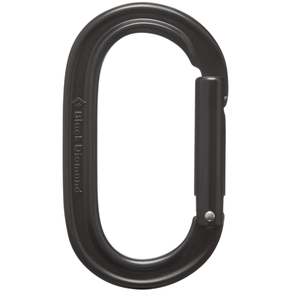 productImage: Diamond Oval Keylock Carabiner Black