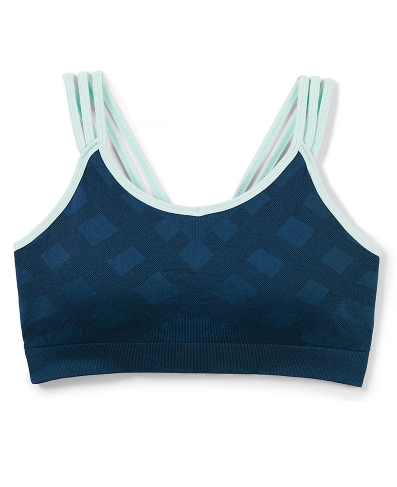 Women's Seamless Strappy Bra Twilight Blue, view: 1