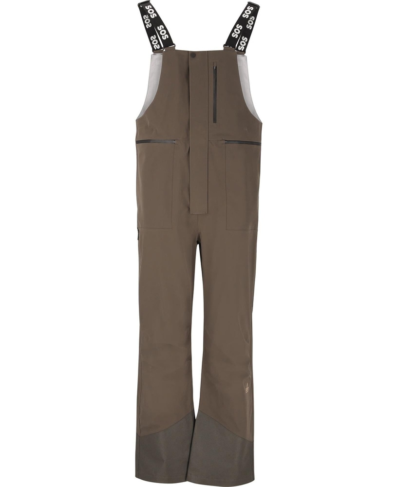 Lipno M Shell Bib Pants Black Ink, view: 1