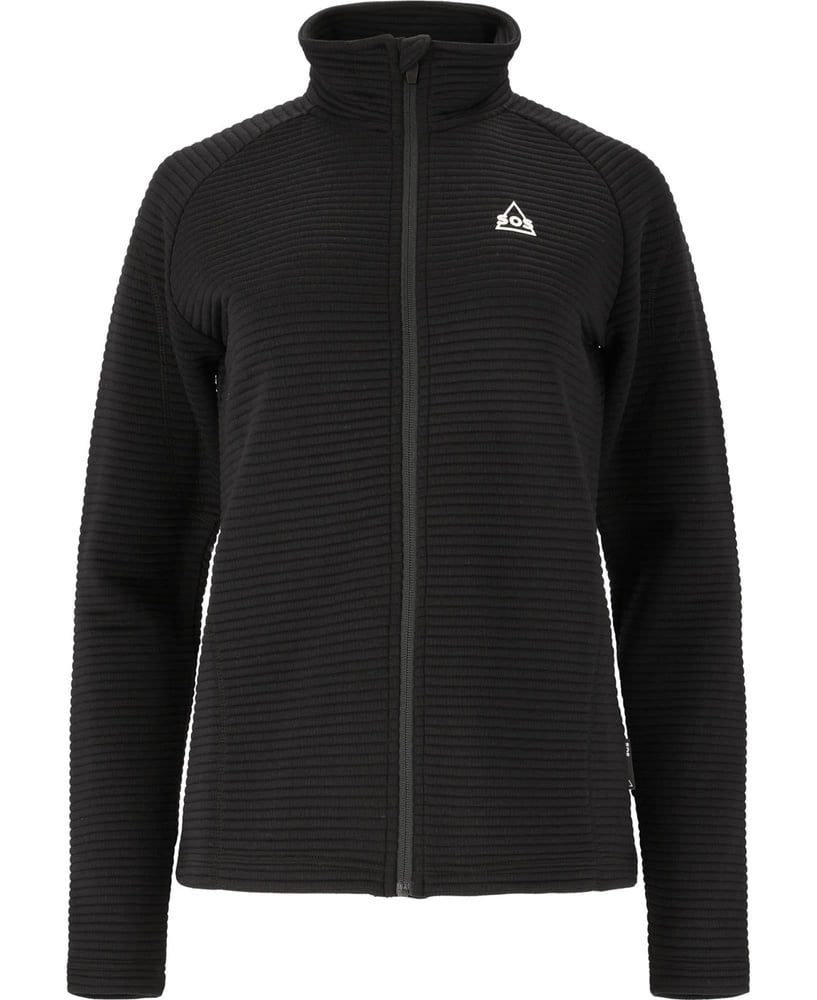 Muju W Full Zip Midlayer Black, view: 1