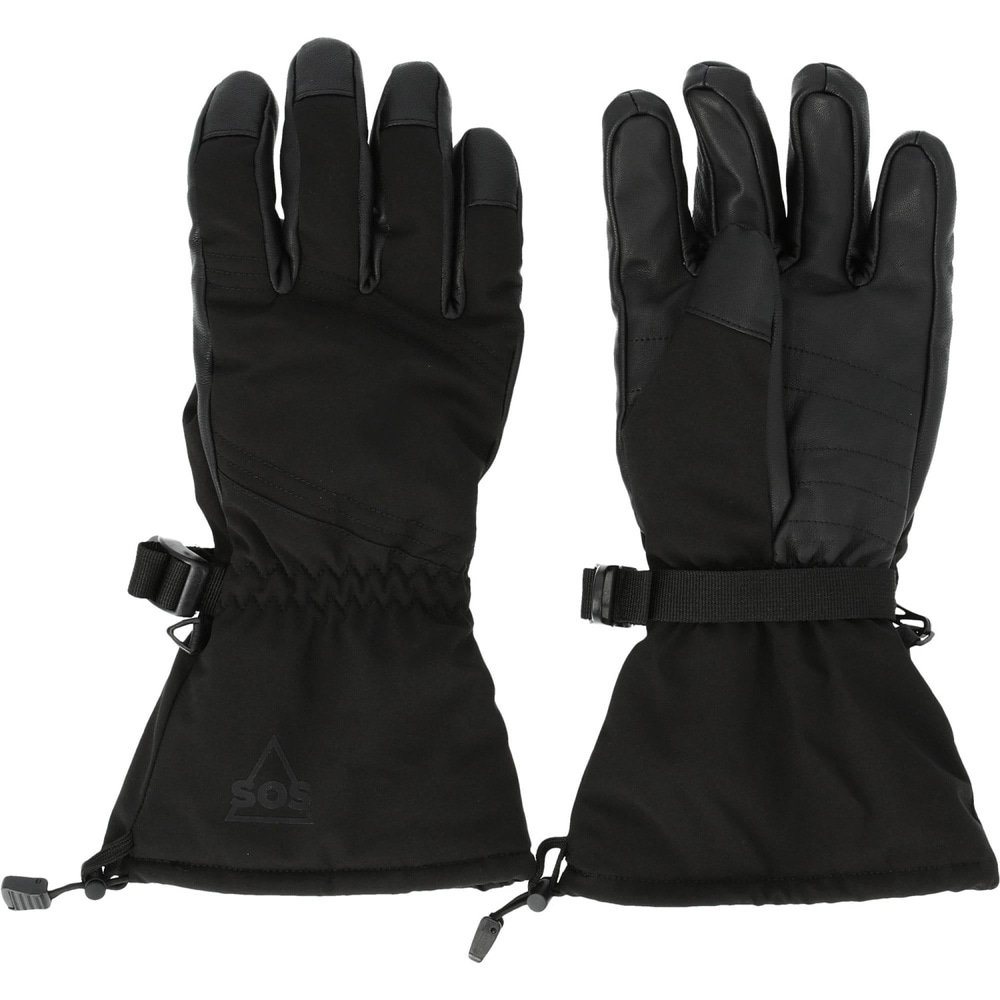Ohau Long Gloves Black, view: 1