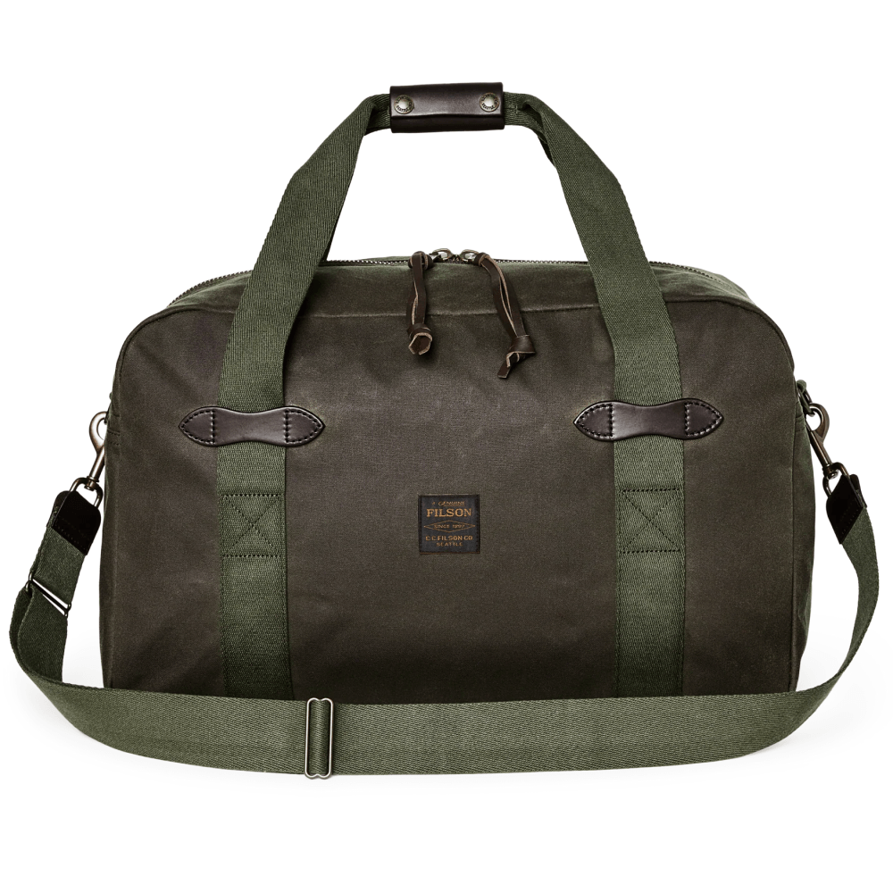 productImage: Tin Cloth Medium Duffle Bag Otter Green