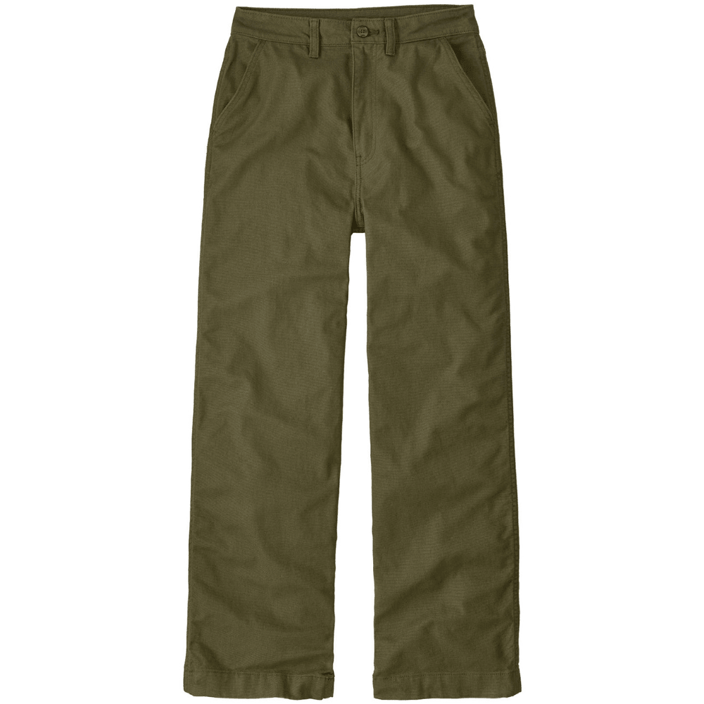 productImage: W's Point Reyes Canvas Wide Leg Pants Basin Green