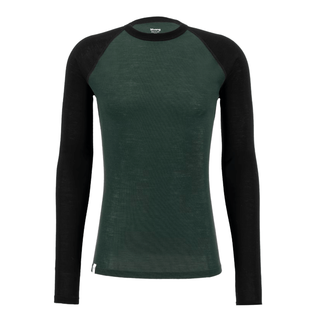 productImage: Rav Base Crew Herr Black/Beetle Green