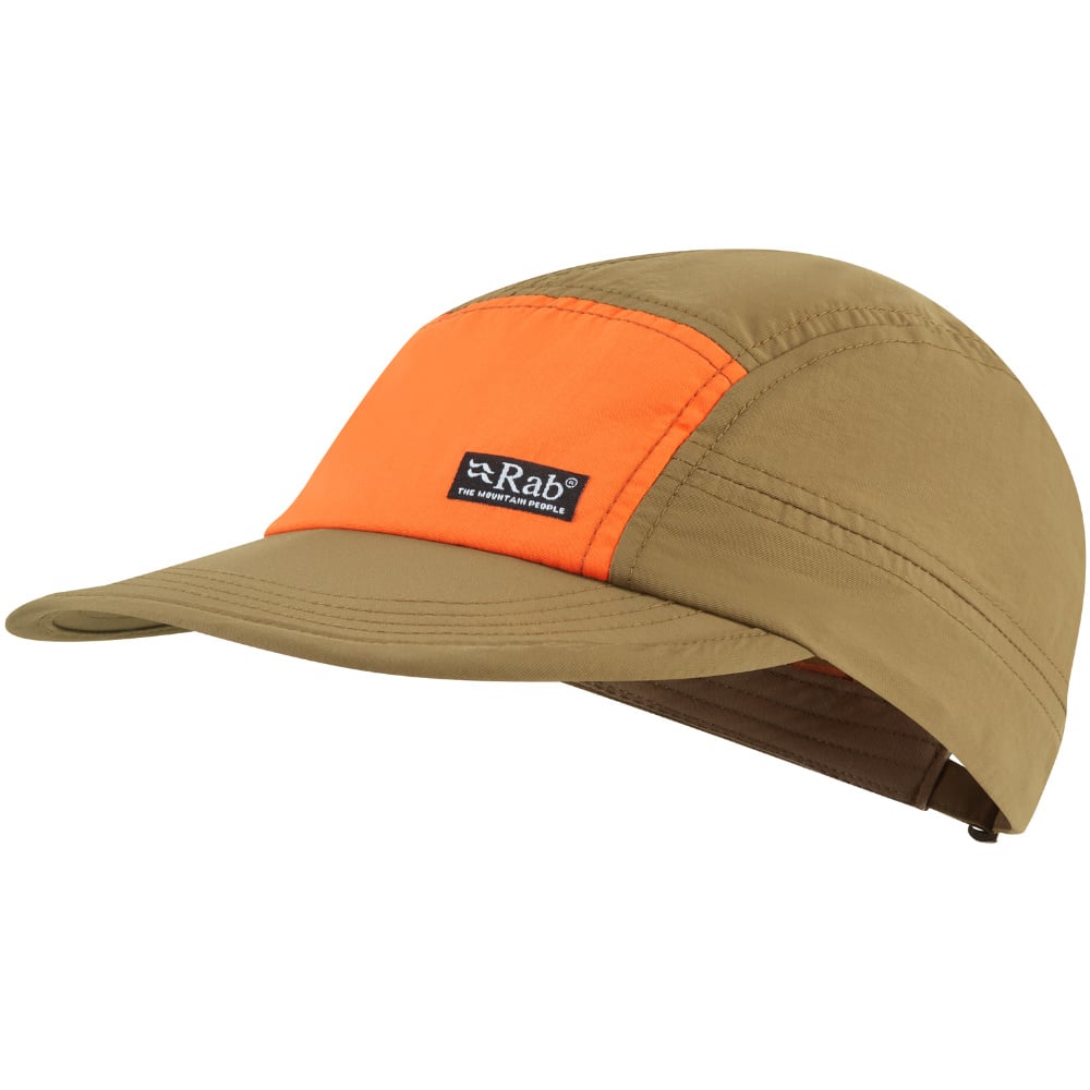 productImage: Vista 5 Panel Cap Oak/Dark Melba