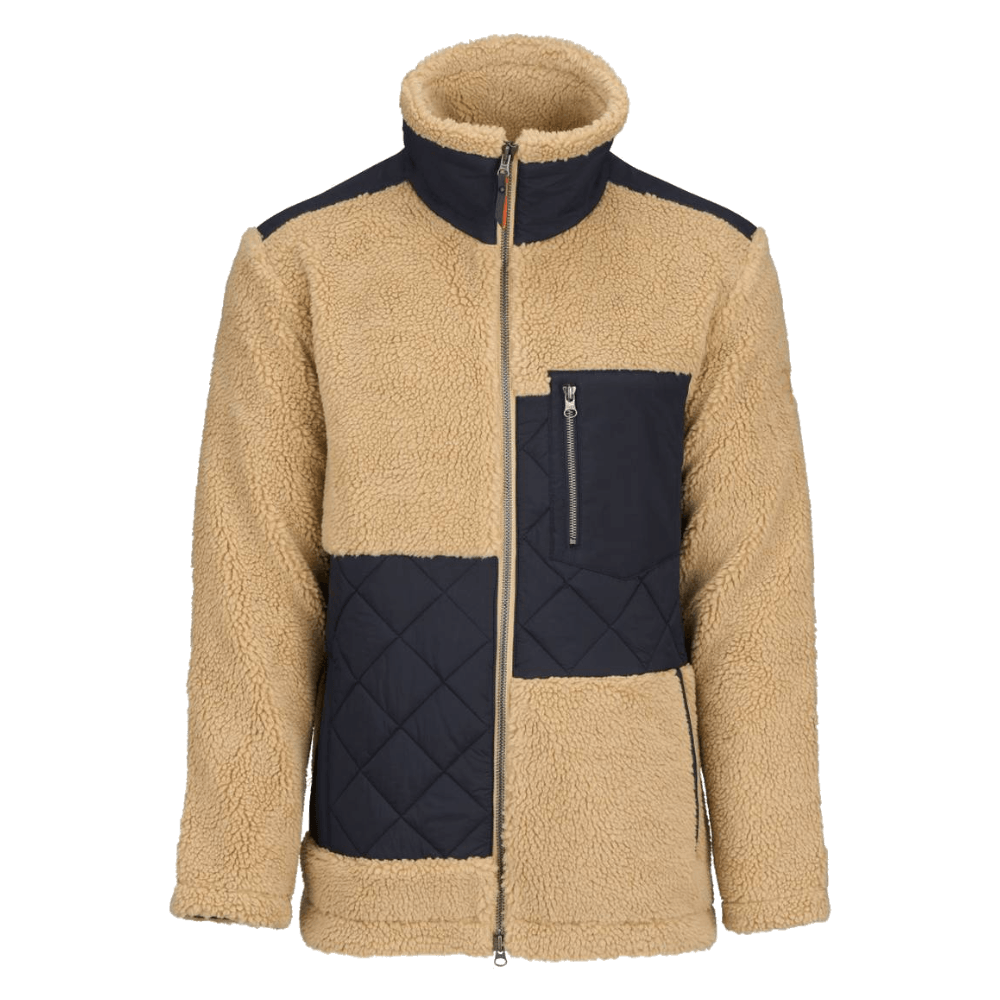 Osaka Pile Jacket Navy/Sand, view: 1