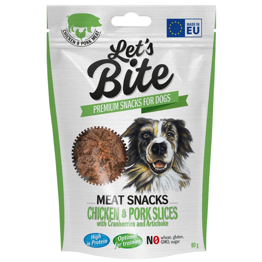 productImage: Meat Snacks Kyckling & Fläsk Skivor Med Tranbär 80 g
