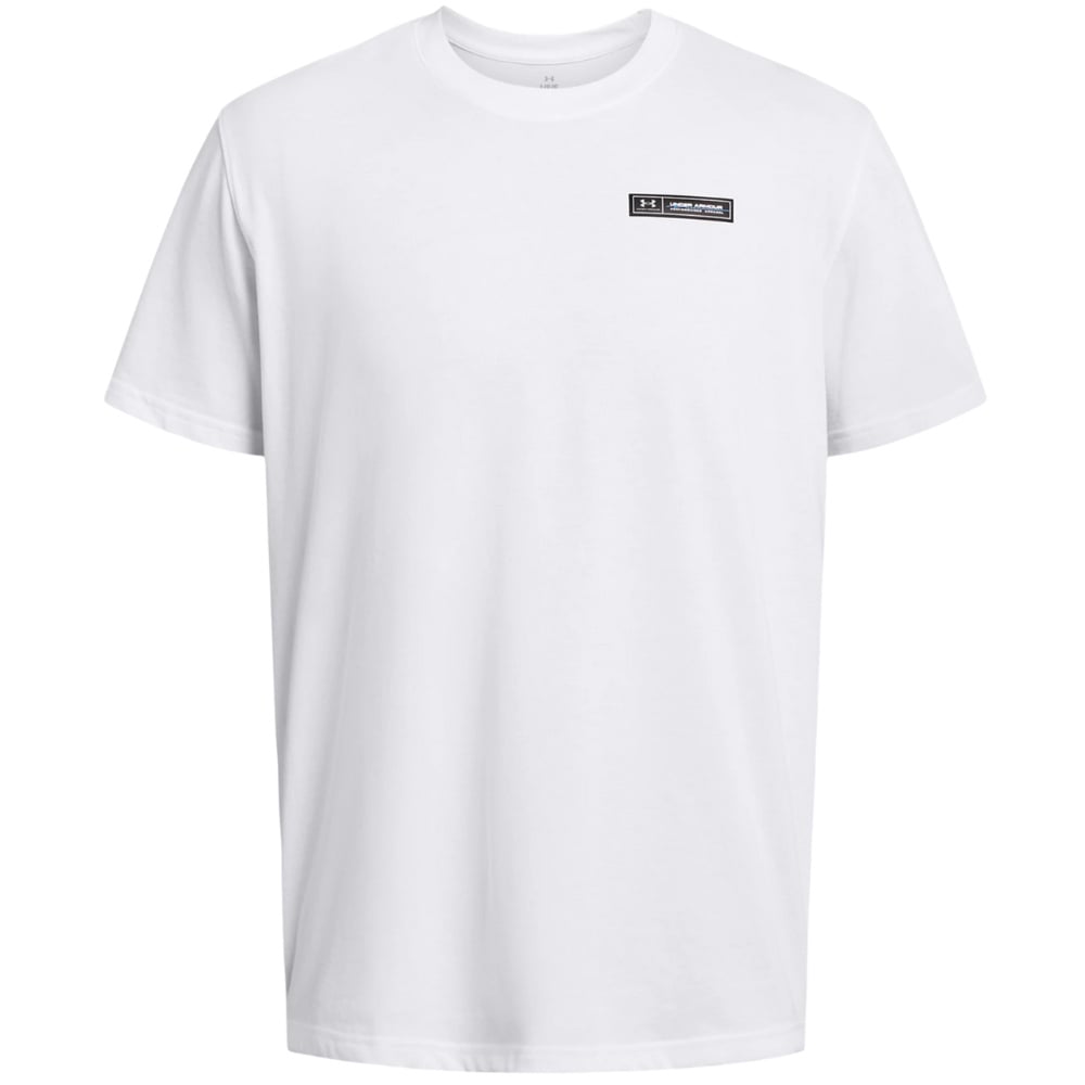 UA Heavyweight Armour Label SS White, view: 1