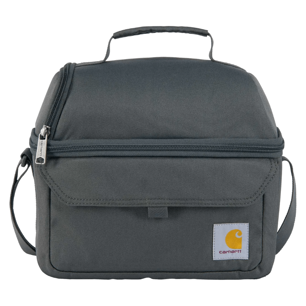 productImage: Insulated 12 Can Two Compartment Lunch Cooler Gravel