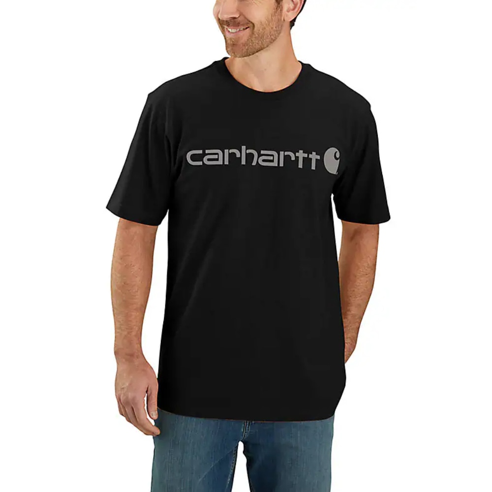 productImage: M's Dearborn Relaxed Logo T-Shirt Black/Gray