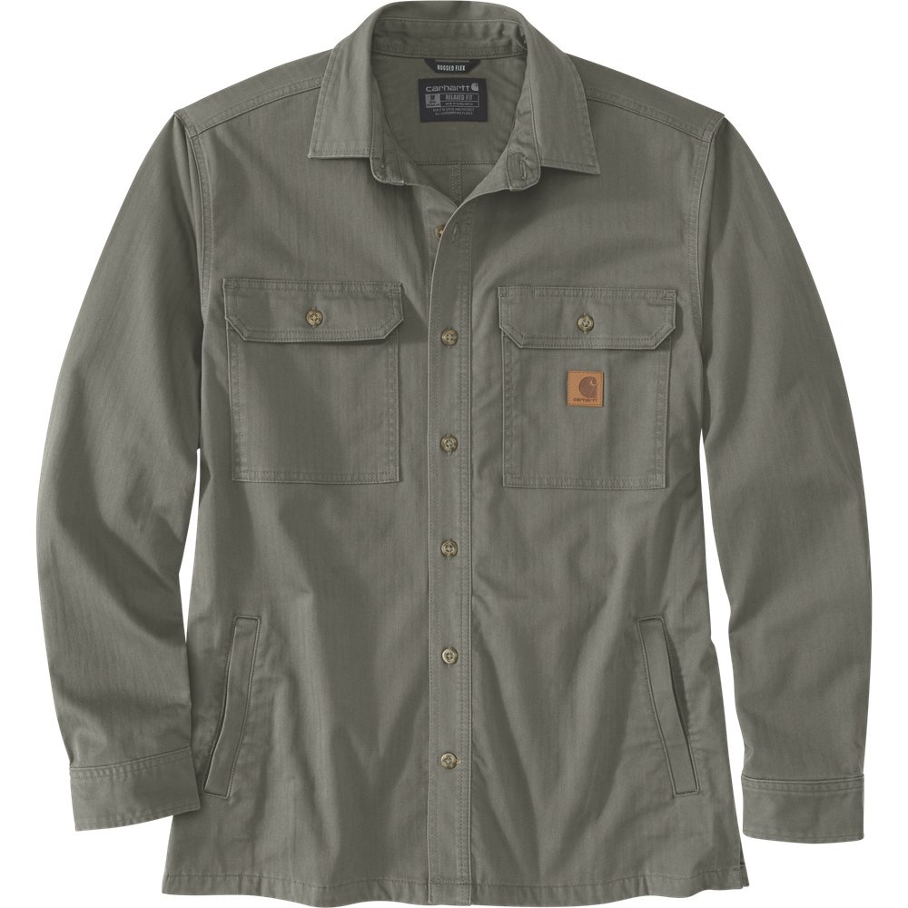 M's Newcastle Shirt Jac Dusty Olive, view: 1