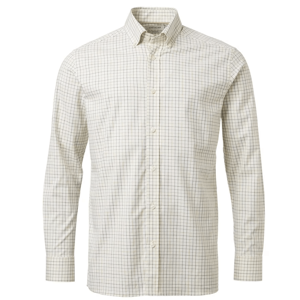 productImage: Baron Shooting Fit Stretch Shirt Men Stormy Blue Tattersall