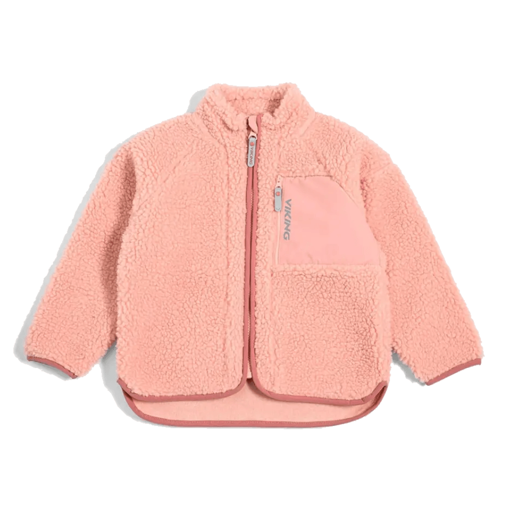 Viking Playtime Pile Midlayer Jacket Kids Light Pink, view: 1