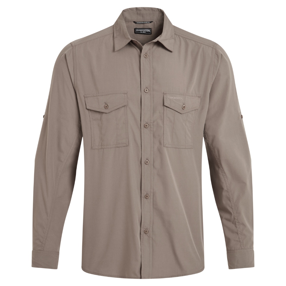 productImage: M's Kiwi Ii Long Sleeved Shirt Pebble