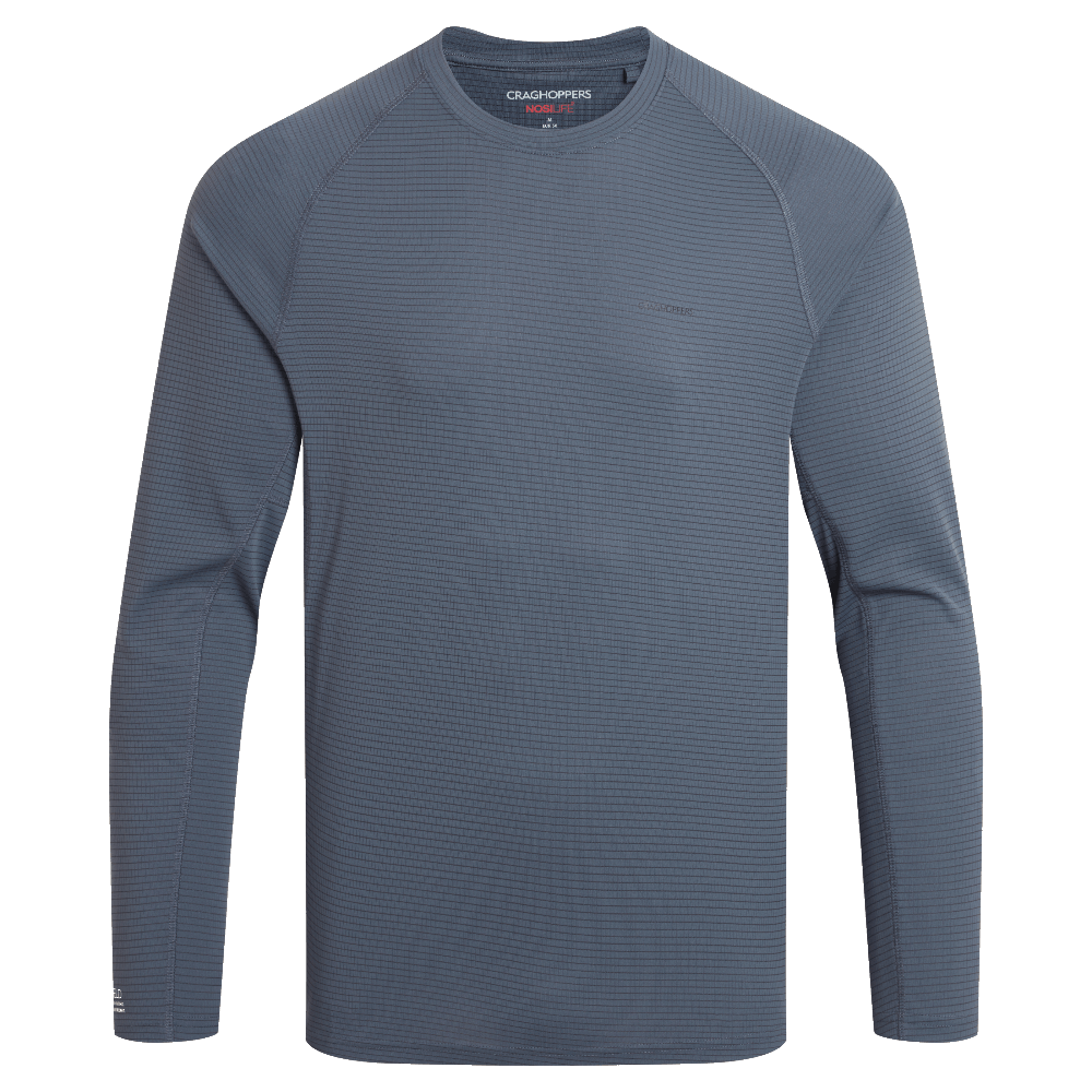 productImage: M's Nosilife Solarshield+ Long Sleeved T-Shirt Dark Pewter