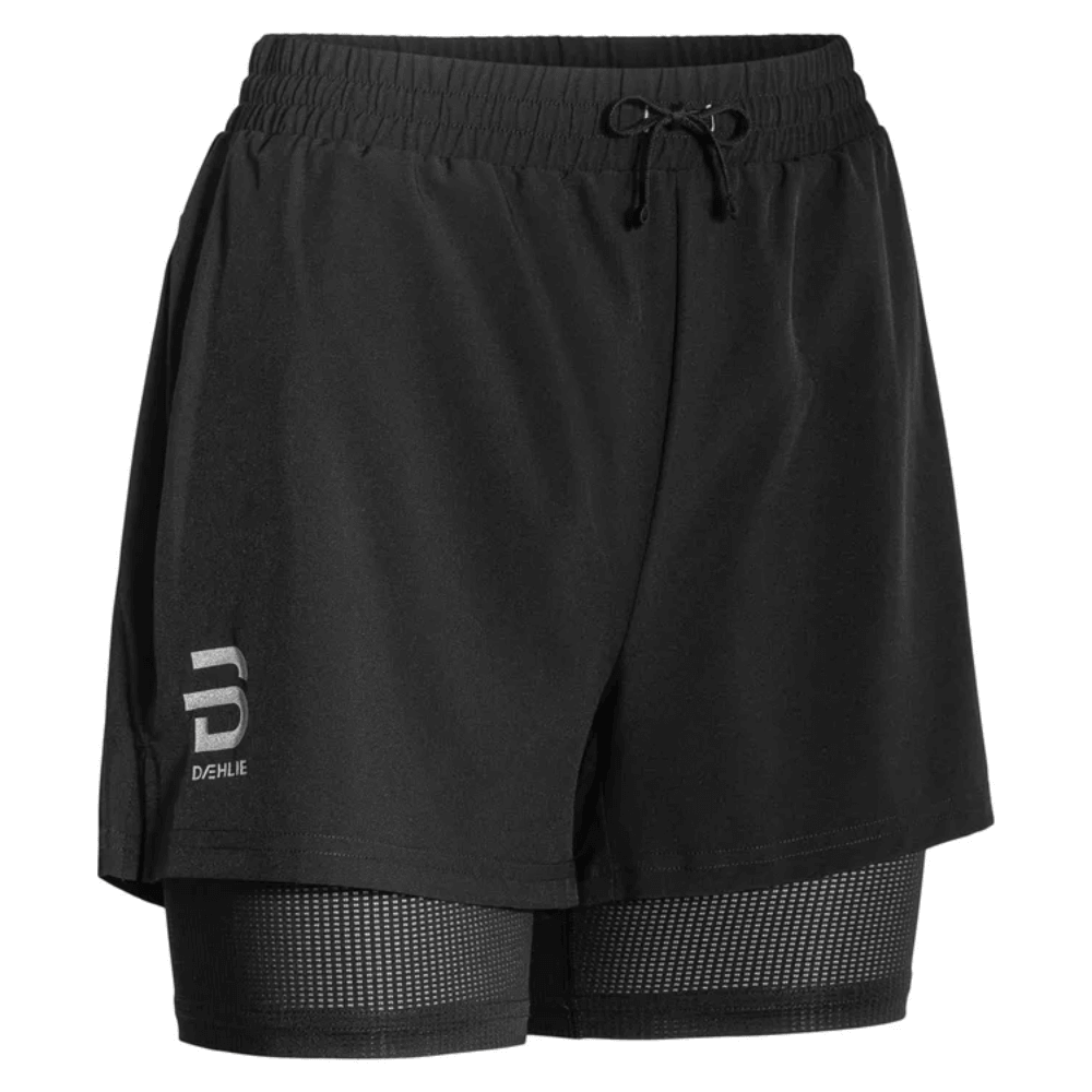 W's Shorts Run 2 In 1 Black, view: 1