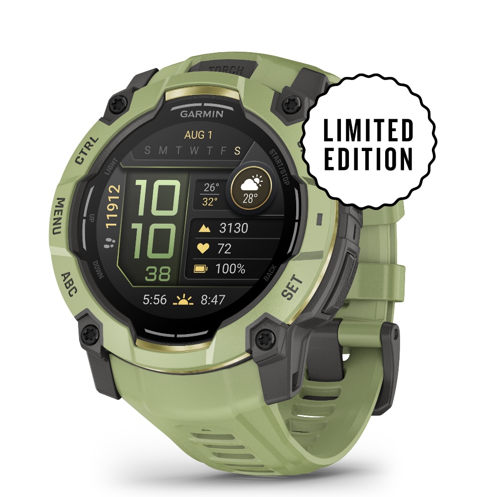 productImage: Instinct 3,50Mm, Amoled, Fern Green With Gray Accents, Ww