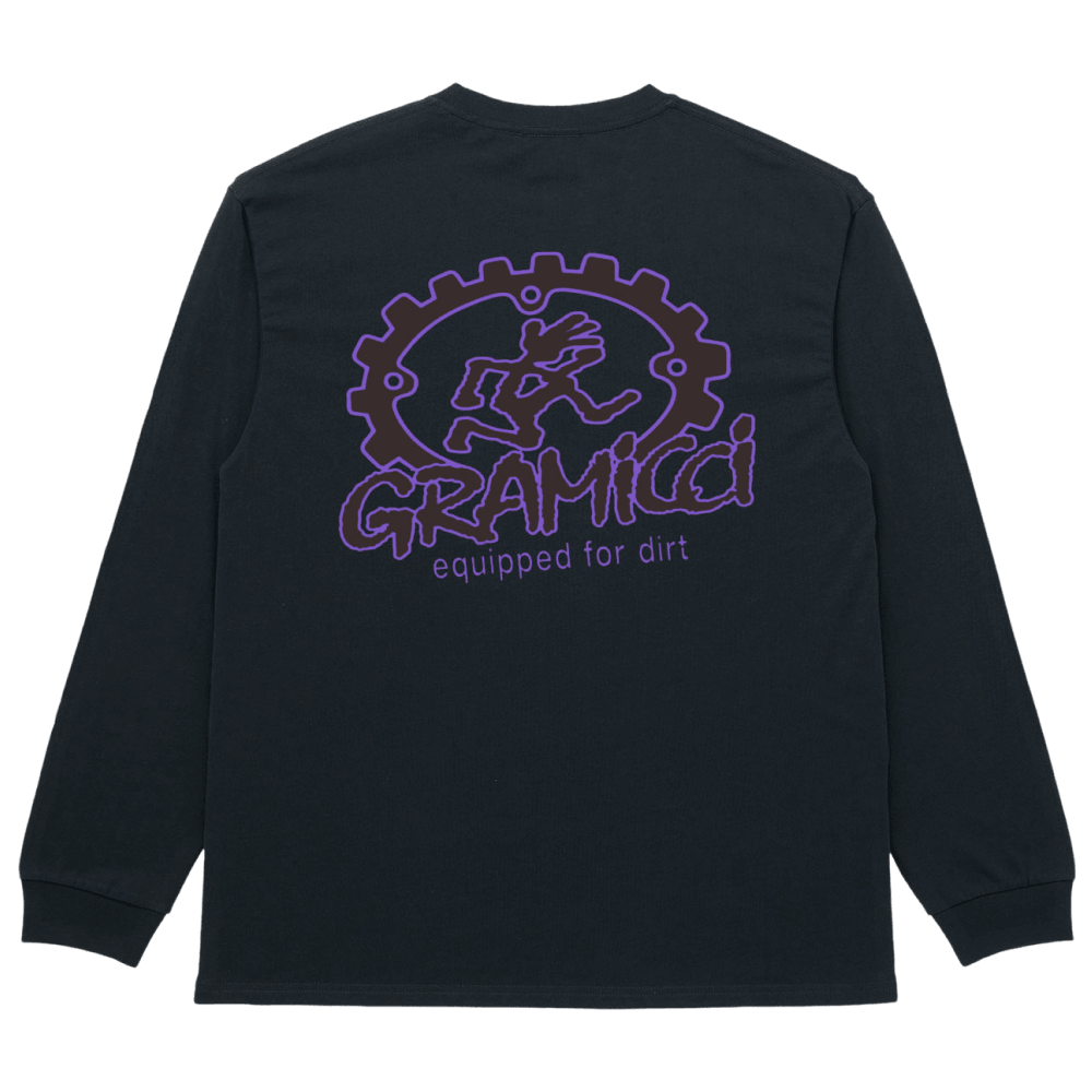 Equipped For Dirt L/S Tee Vintage Black, view: 1