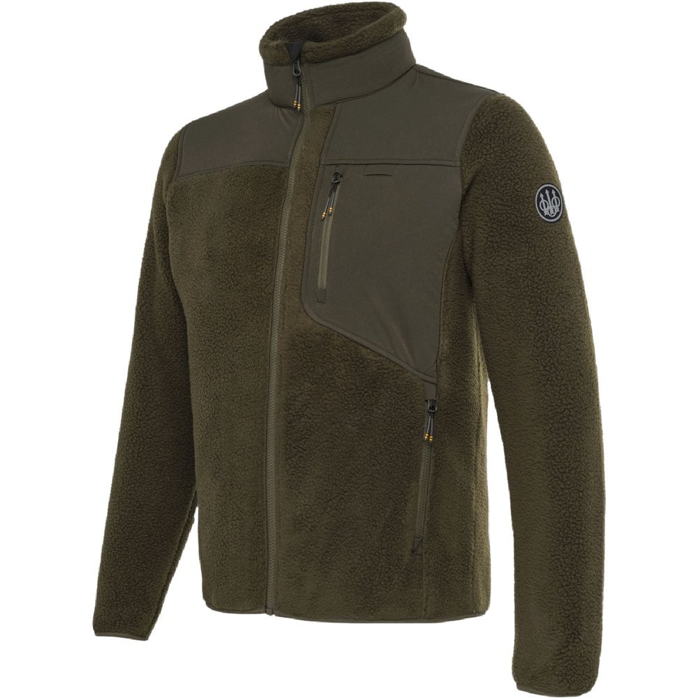 Halifax Sherpa Fleece Jacket Green Moss, view: 1
