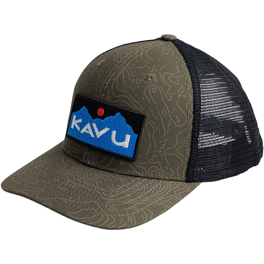 Above Standard Trucker Cap Olive Topo, view: 1