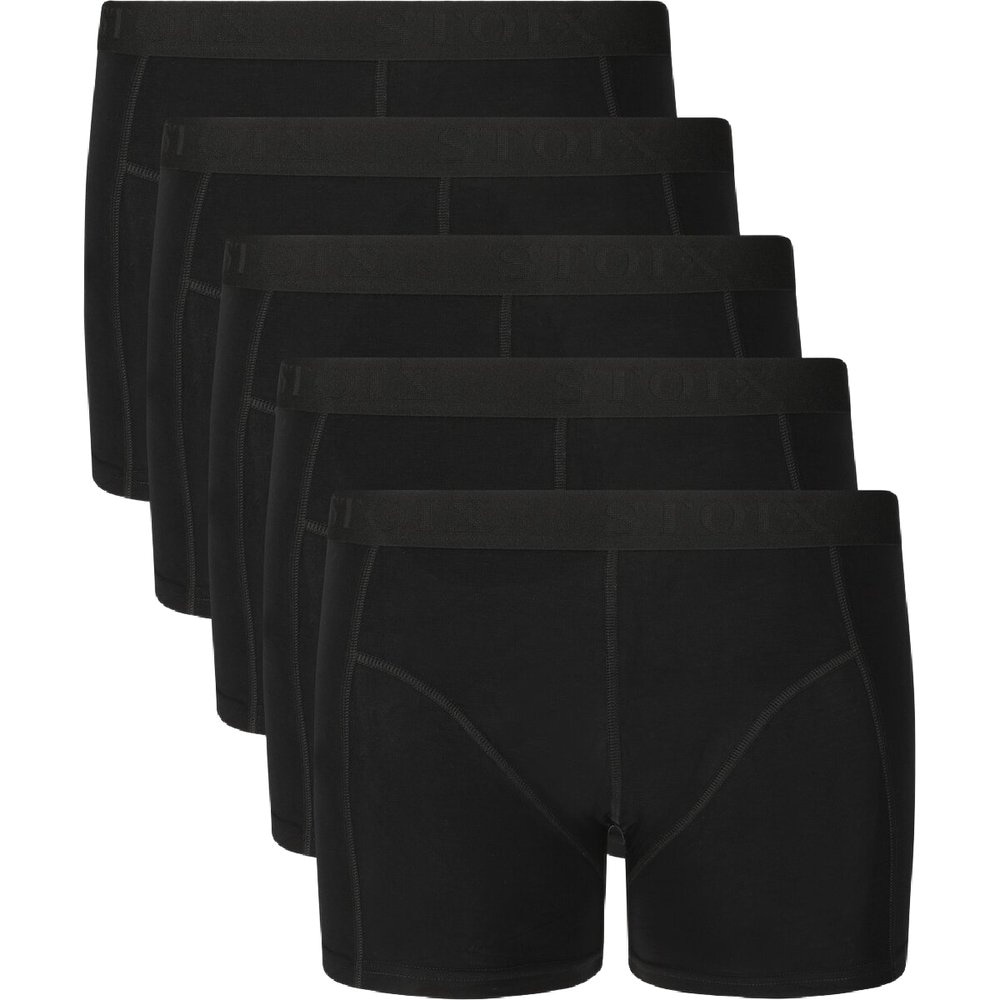 M's Bamboo Boxer 5-Pack Black, view: 1