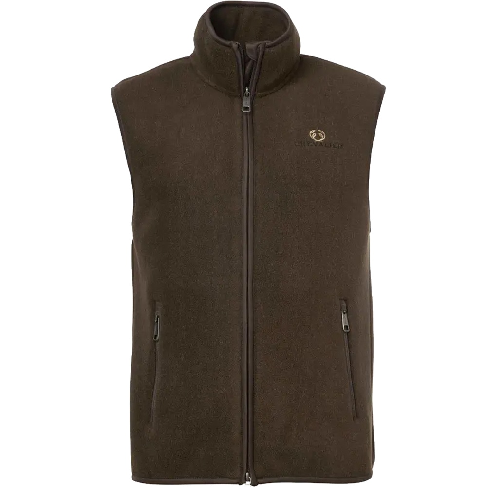 Mainstone Fleece Vest Men Brown, view: 1