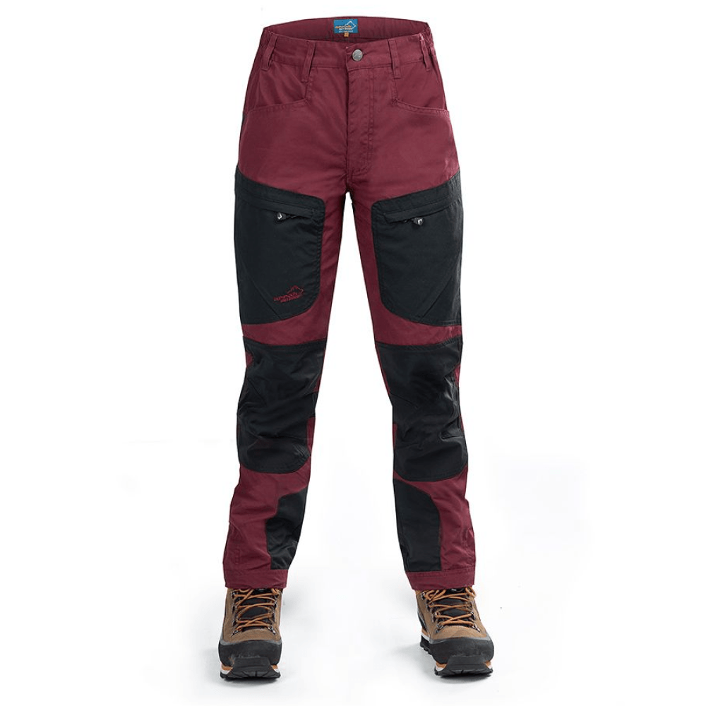 W's Active Stretch Pants Burgundy, view: 1