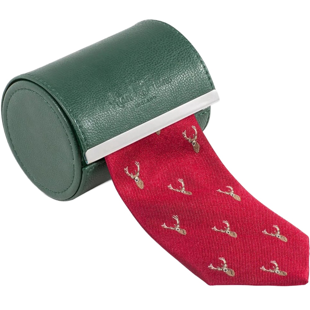 productImage: Ripon Silk Tie - Deer Red
