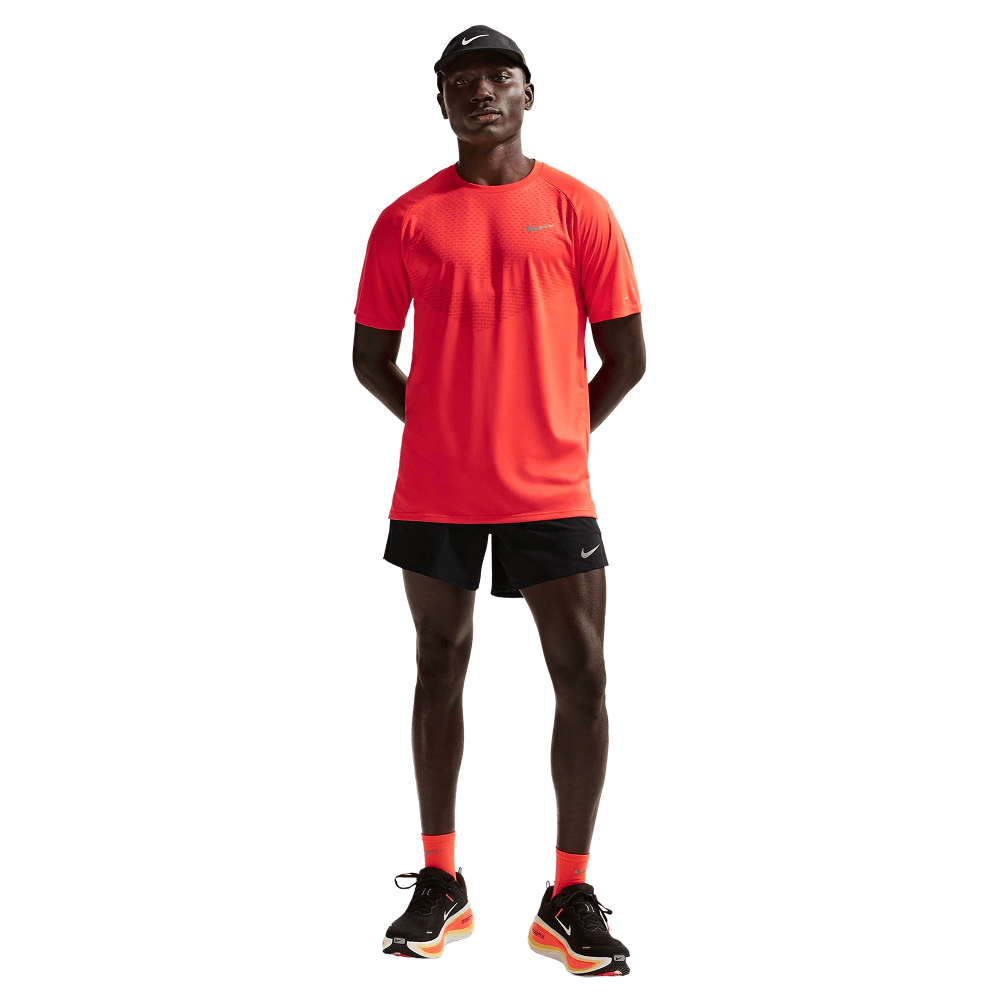 productImage: M's Stride Dri-Fit 5" Brief-Lined Running Shorts Black/Reflective Silv