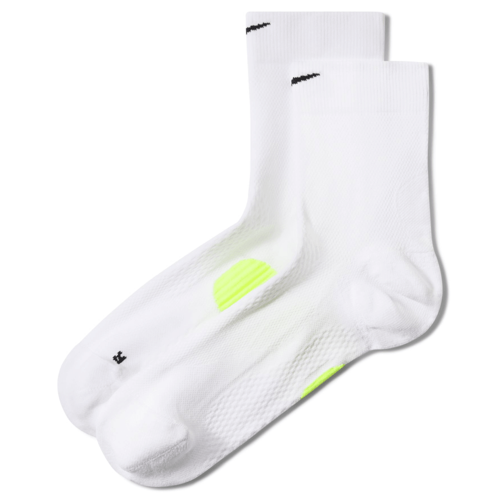 productImage: Run Midweight Running Micro-Crew Socks (1 Pair) White/Volt/Black