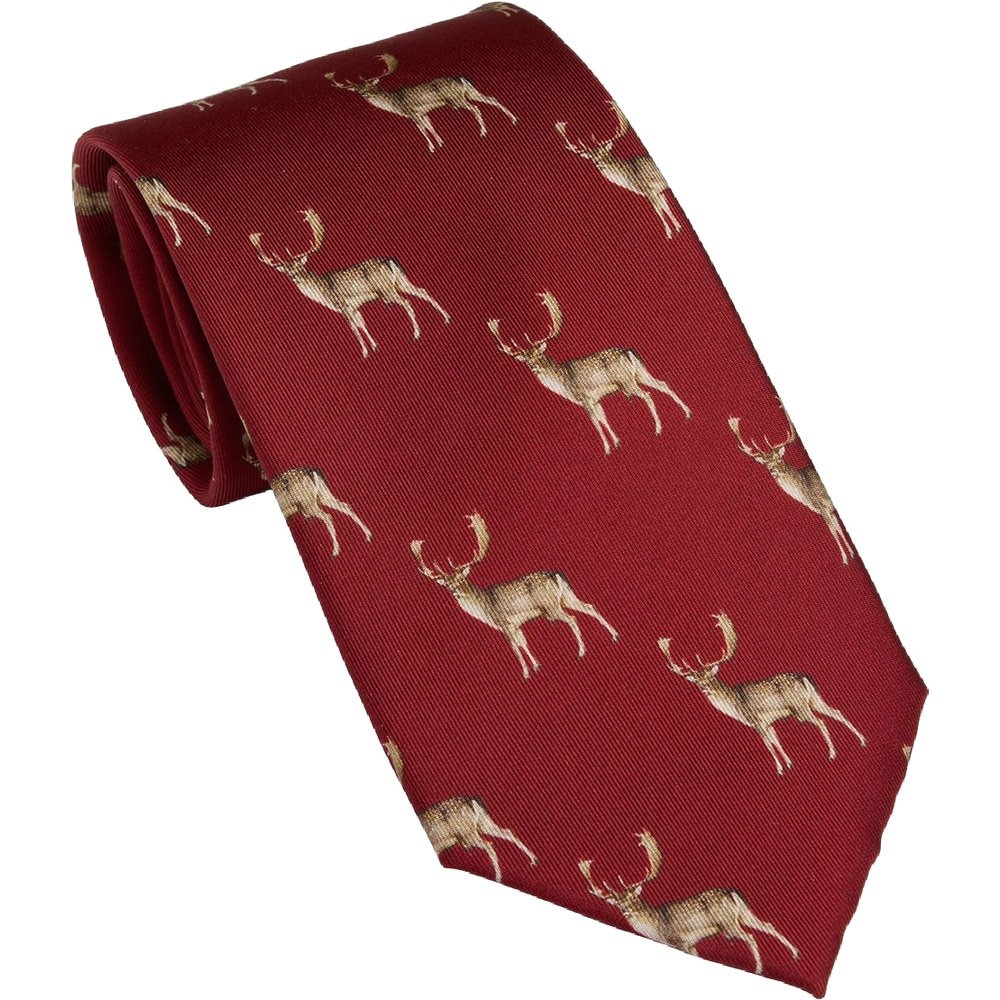 productImage: Fallow Deer Tie Vintage Red